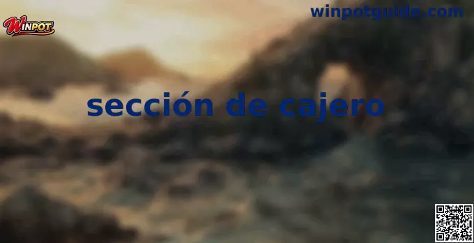 Sección de cajero Winpot México